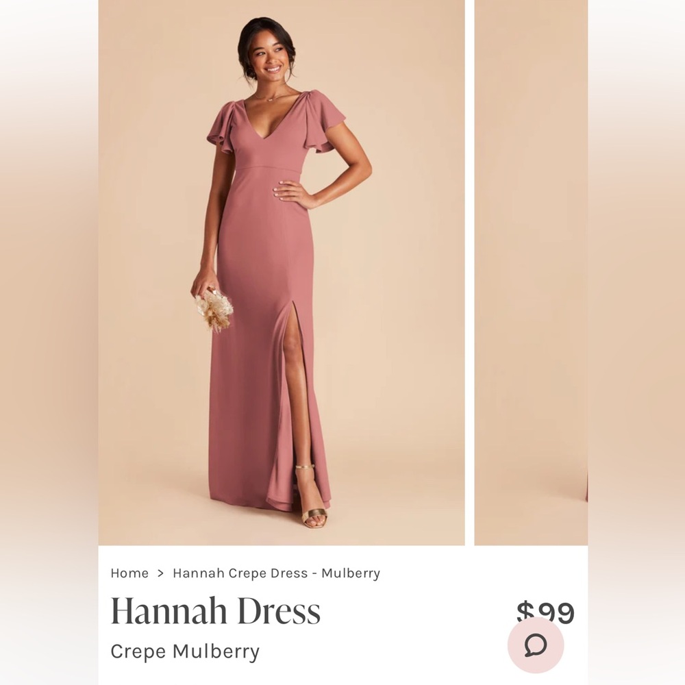 Birdy Grey Hannah Crepe Dress in Mulberry
